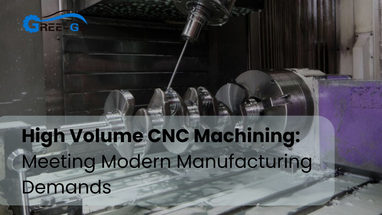 High Volume CNC Machining: Meeting Modern Manufacturing Demands